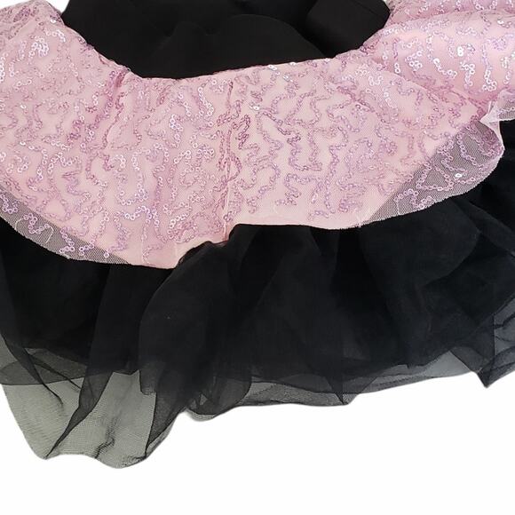 2 For $5 Revolution Dancewear Black/Pink Ballet Tutu Size Small Child (SC) - Picture 2 of 8